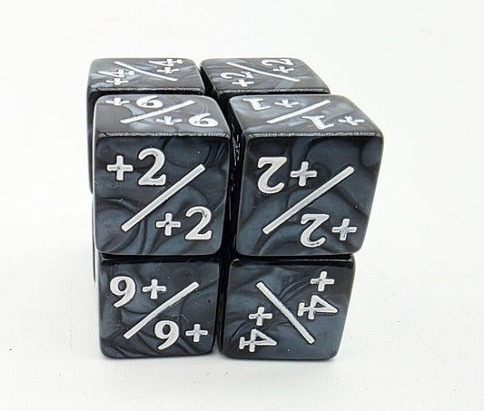 Pearl Black +1/+1 Magic Counters