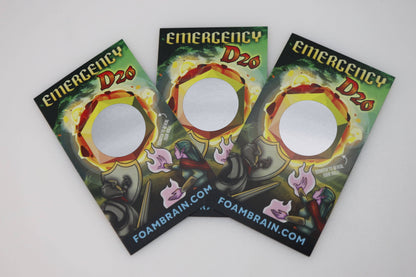 Emergency D20 Scratch Off Card Pack