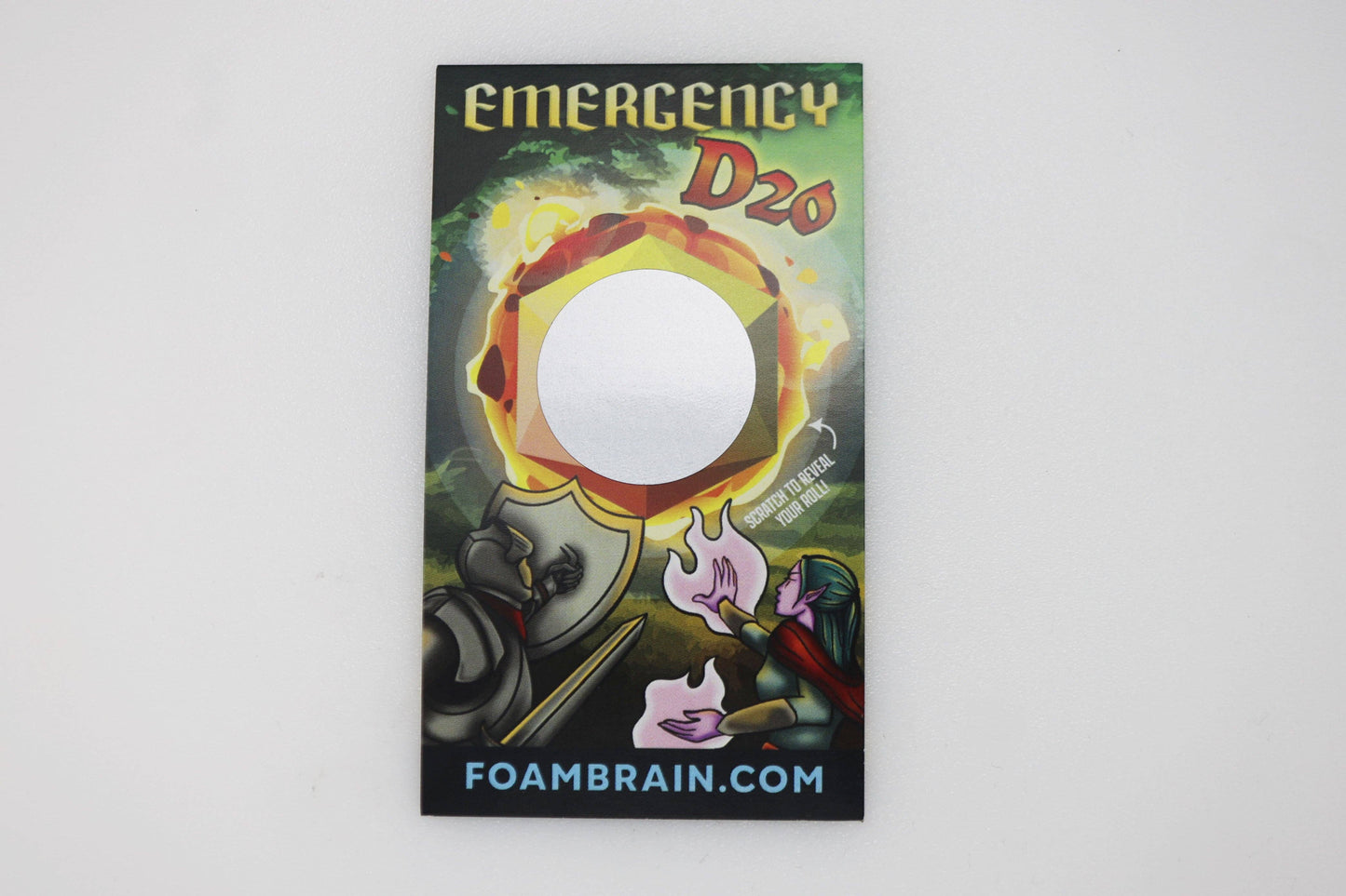 Emergency D20 Scratch Off Card Pack