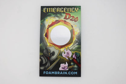 Emergency D20 Scratch Off Card Pack