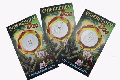 Emergency D20 Scratch Off Card Pack
