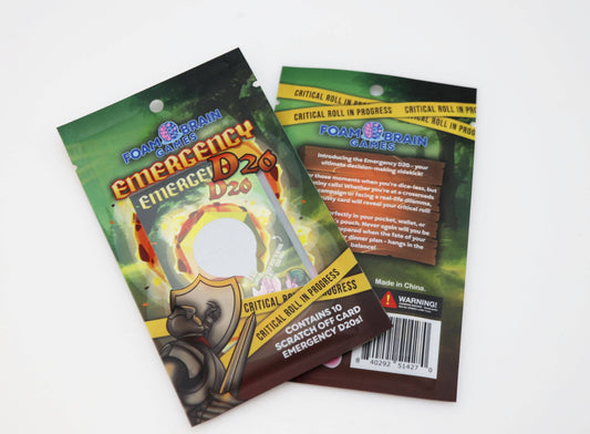 Emergency D20 Scratch Off Card Pack