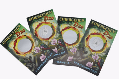 Emergency D20 Scratch Off Card Pack